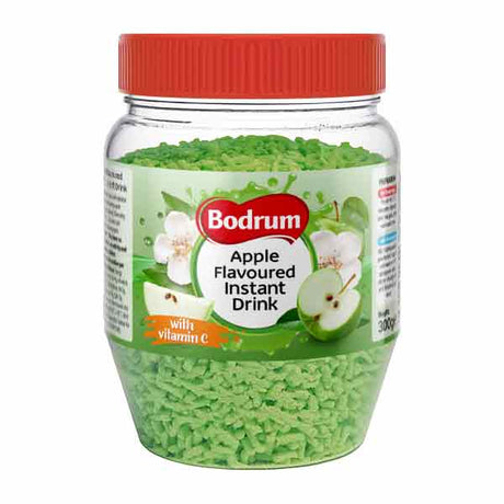 Bodrum Instant Apple Flavoured Drink 300g — apple powdered drink mix from Foodsklep