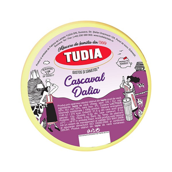 Tudia Dalia Yellow Cheese 400g