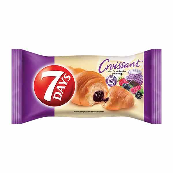 7 Days Croissant with Forest Fruit 80g