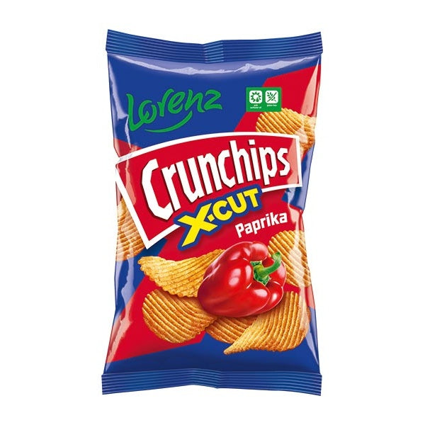 Crunchips X-Cut Paprika 130g
