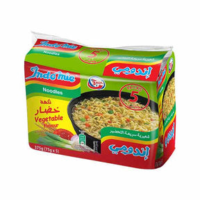 Indomie Vegetable 5 Pack Noodles 375g – available from Foodsklep with UK delivery