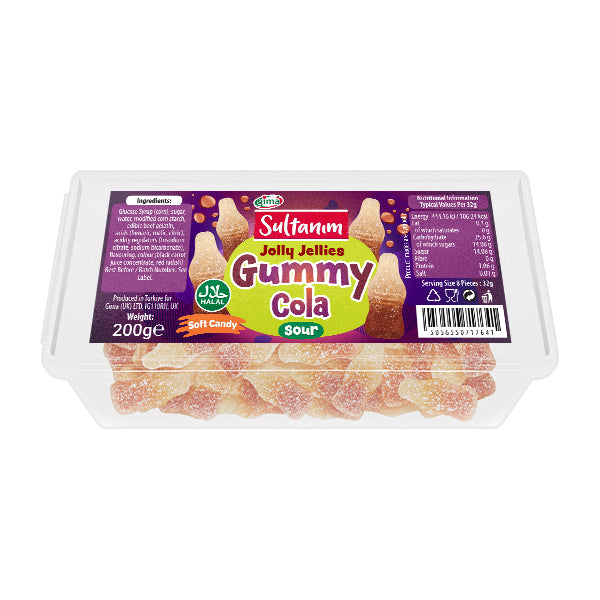 Sultanim Jelly Fizzy Cola 200g