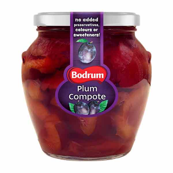 Bodrum Plum Compote 540g