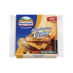 Hochland Cheddar Slices 140g – available from Foodsklep with UK delivery