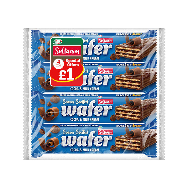 Sultanim Multipack Classic Wafer 4x50g