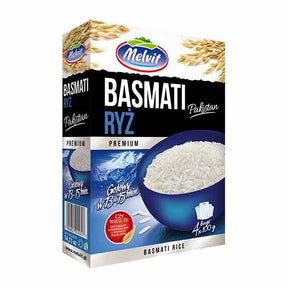 Melvit Basmati Rice 400g – available from Foodsklep with UK delivery