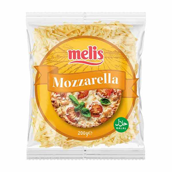 Melis Grated Mozzarella Cheese 200g