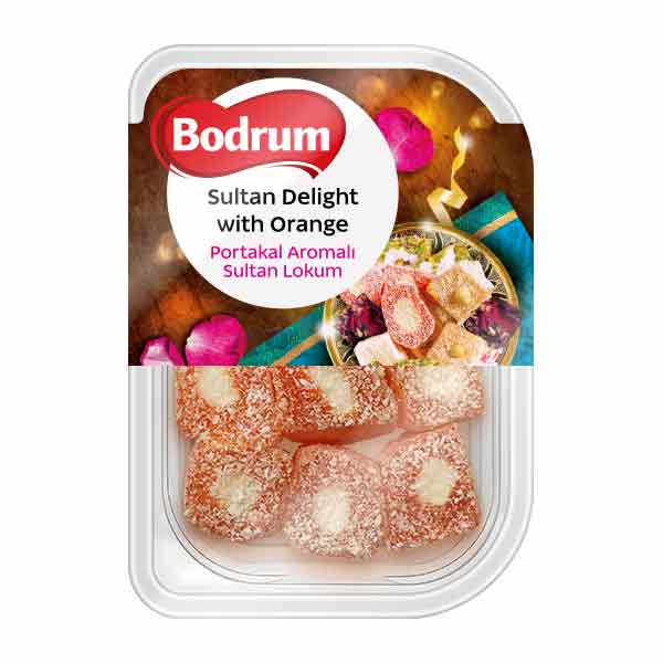 Bodrum Sultan with Orange Turkish Delight 200g