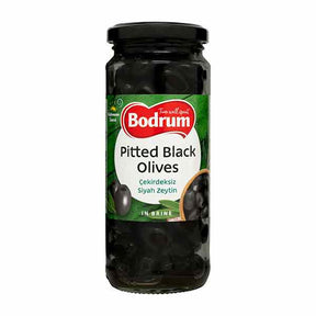 Bodrum Pitted Black Olives 330g – available from Foodsklep with UK delivery