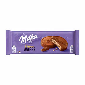 Milka Choco Wafer Cookie Biscuits 150g – available from Foodsklep with UK delivery
