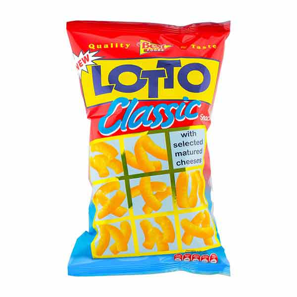 Lotto Classic Cheese Corn Snack 80g