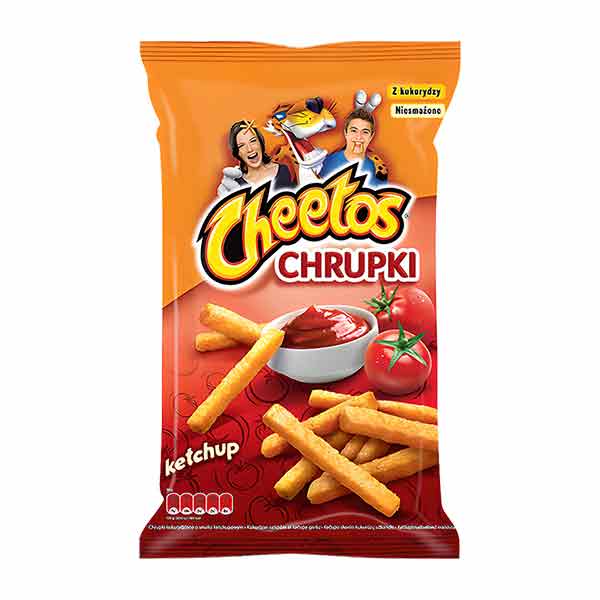 Cheetos Ketchup XXL Corn Snacks 165g