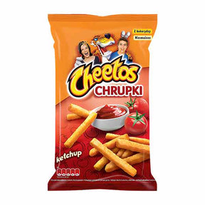 Cheetos Ketchup XXL Corn Snacks 165g – available from Foodsklep with UK delivery