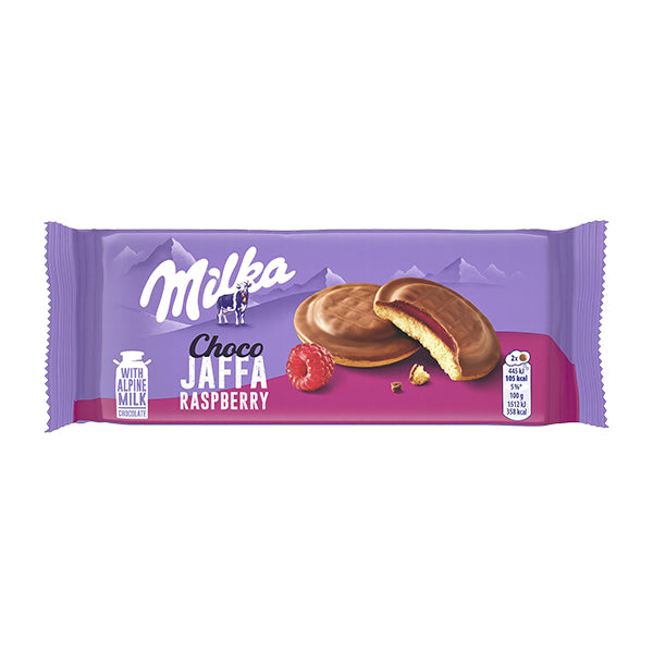Milka Raspberry Jaffa Cakes 147g