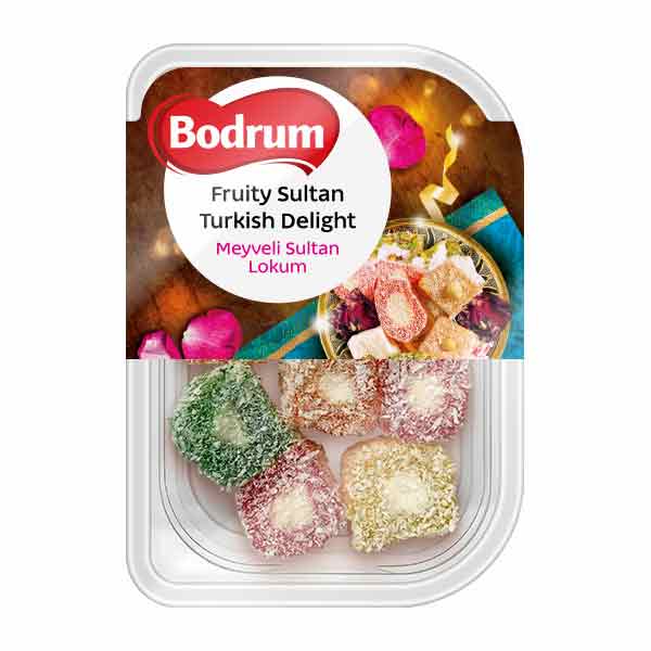 Bodrum Fruity Sultan Turkish Delight 200g