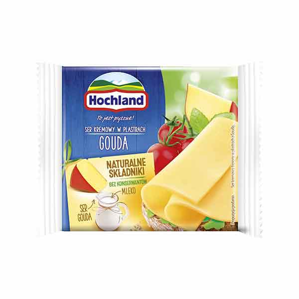 Hochland Sliced Gouda Cheese 130g