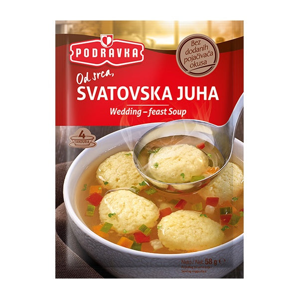 Podravka Halal Wedding Soup 58g