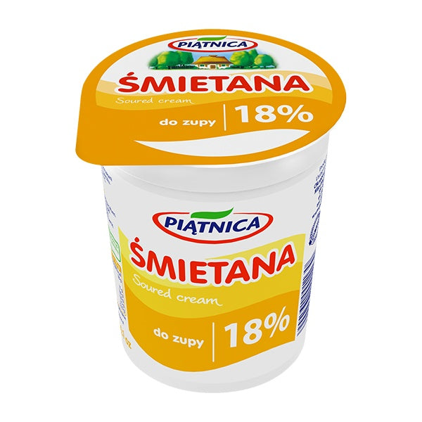 Piatnica Smietana 18% 400g
