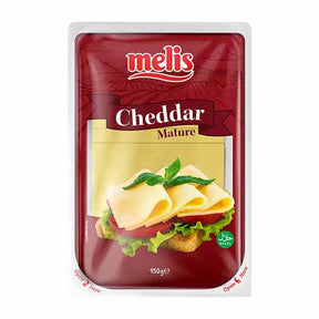 Melis Sliced Cheddar Cheese 150g – available from Foodsklep with UK delivery