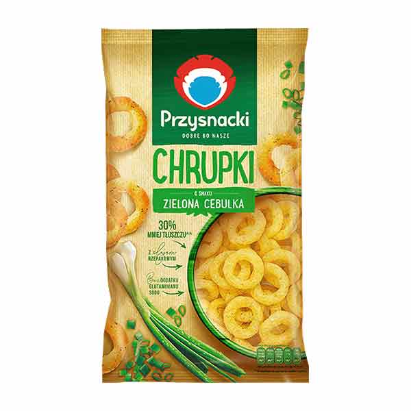 Prazynki Chrupki Green Onion Snacks 150g