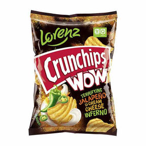 Crunchips Wow Jalepeno & Cream Cheese 110g – available from Foodsklep with UK delivery