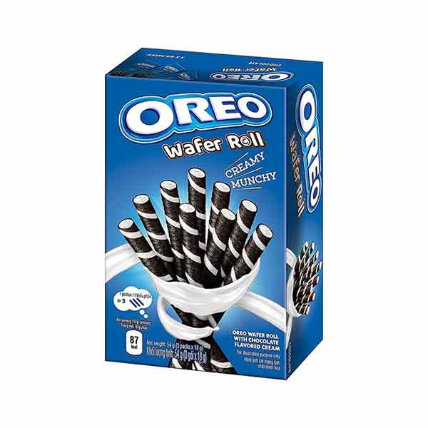Oreo Vanilla Wafer Rolls 54g
